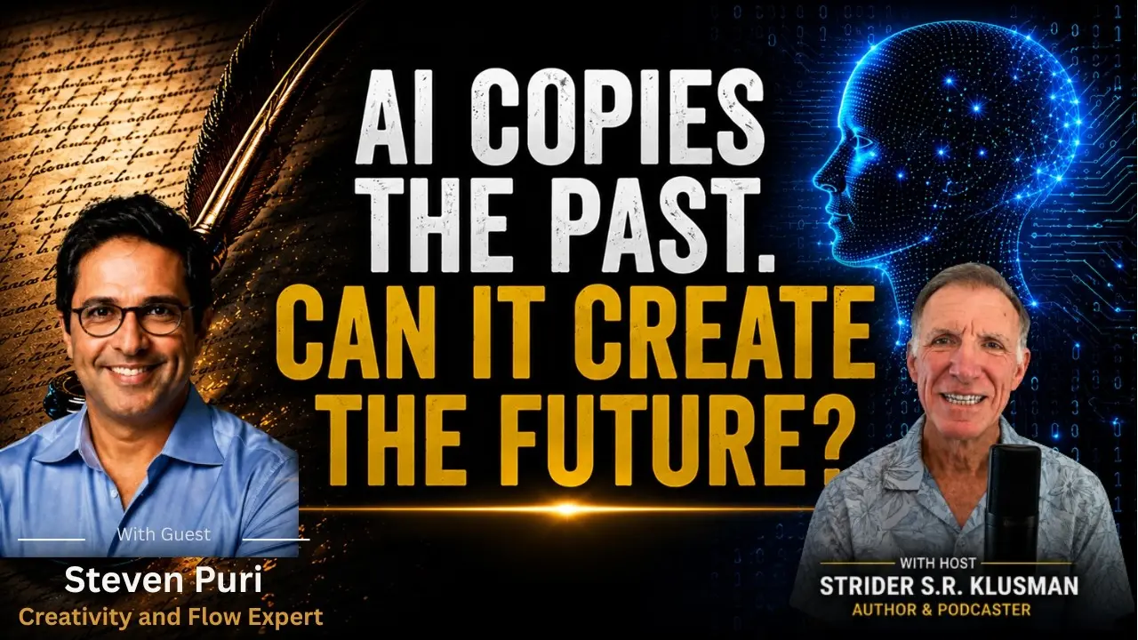 AI Copies the Past. Can It Create the Future? Author in the Headlights