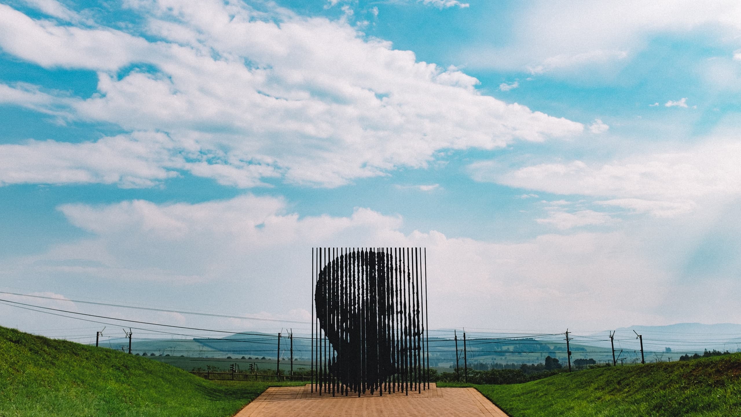 Nelson Mandela sculpture in South Africa