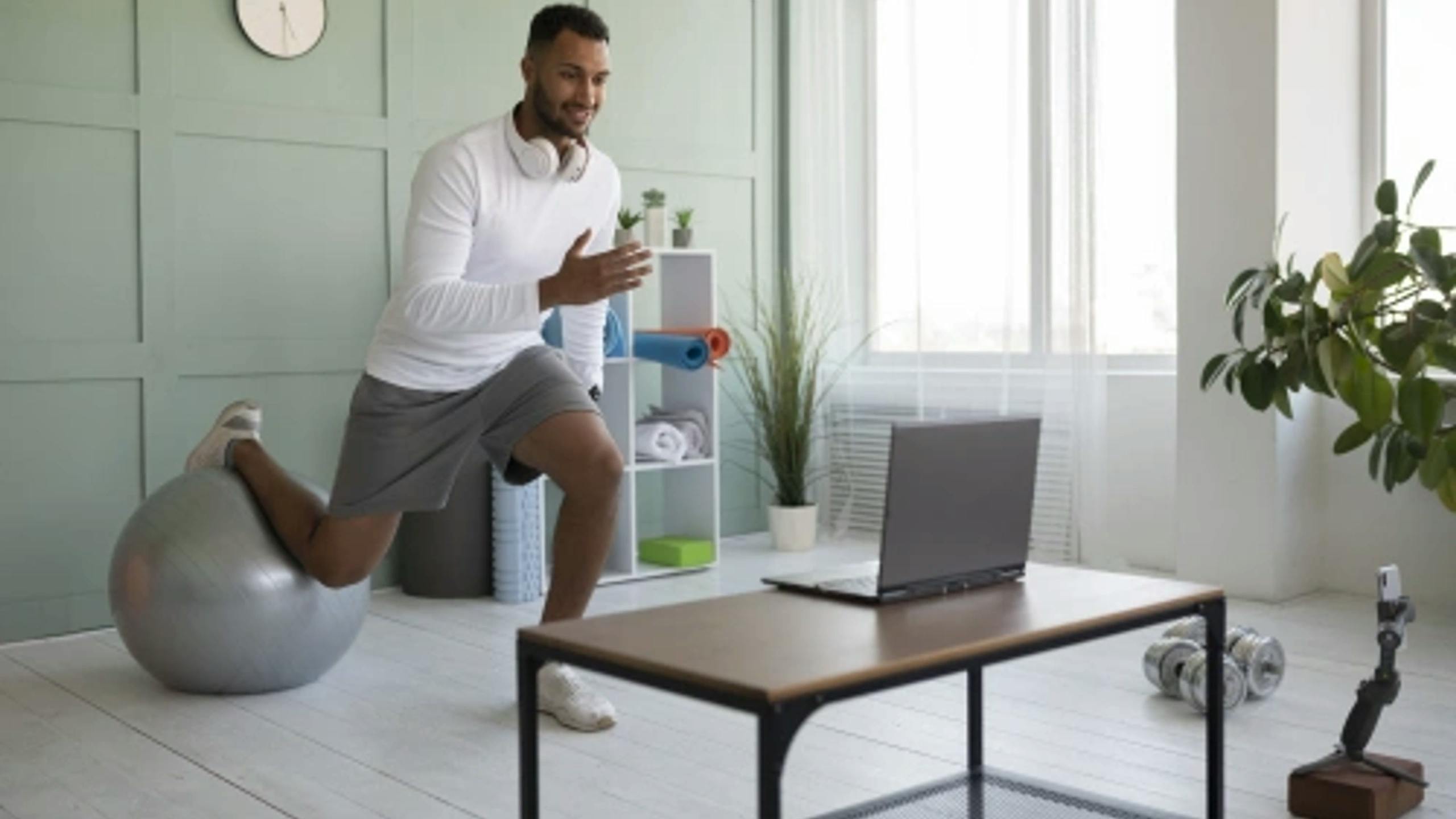 Staying Active: Leveraging Technology for Home-Based Exercise During Disruptions