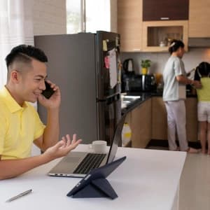 From Calls to Errands: How Remote Work Setup Affects Productivity