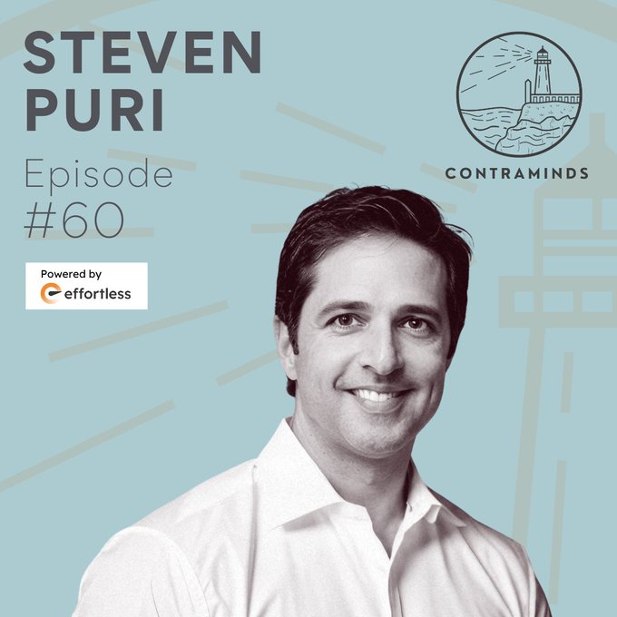 Contraminds podcast with Steven Puri about productivity