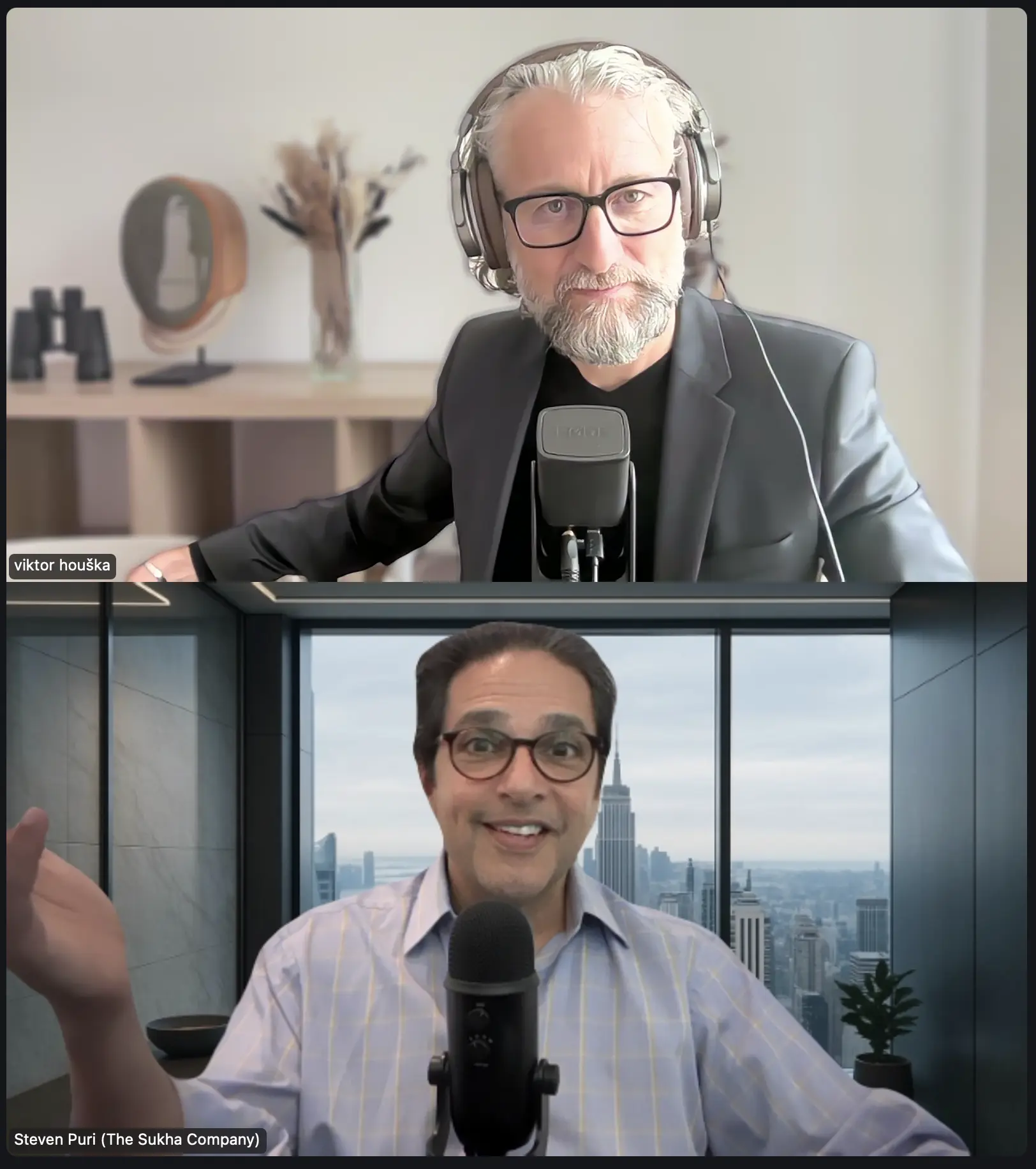 Change Talks 02 podcast with Steven Puri about healthy productivity