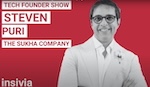 The Tech Founder Show podcast with Steven Puri about The Sukha Company